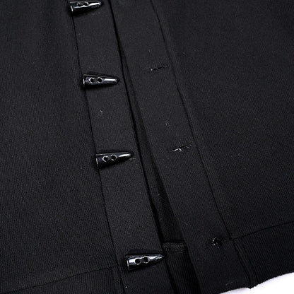 Ali-Plus family clothes set black cotton Mousse cashme plaid girl dress vest shirt black mock neck top plaid for autumn children