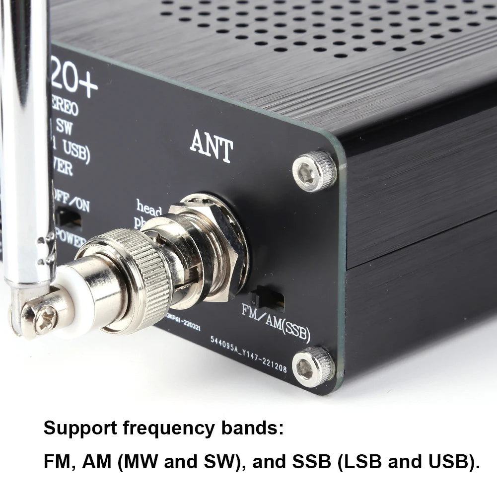 ATS 20 Si4732 Portable Handheld Radio Recorder Full Band Receiver with 0.96 Inch OLED Screen FM AM MW SW SSB LSB USB