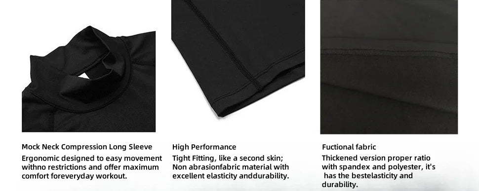 Winter Man Compression Shirt Cycling Clothing Warmth Shirt Warm Bottoming Shirt Men Compression T-Shirt Gym Sportswear 2024 New
