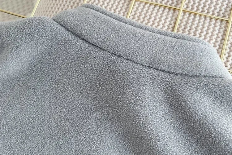 New Children Boys Girls Polar fleece cardigan jacket Winter Kids Warm Hooded Baby Coats Causal Toddler Outerwear
