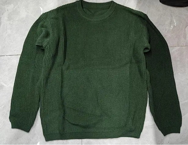 Suefunskry 1PC Mommy and Me Matching Sweaters Solid Color Knitted Long Sleeve Round Neck Warm Pullover Tops for Autumn Winter