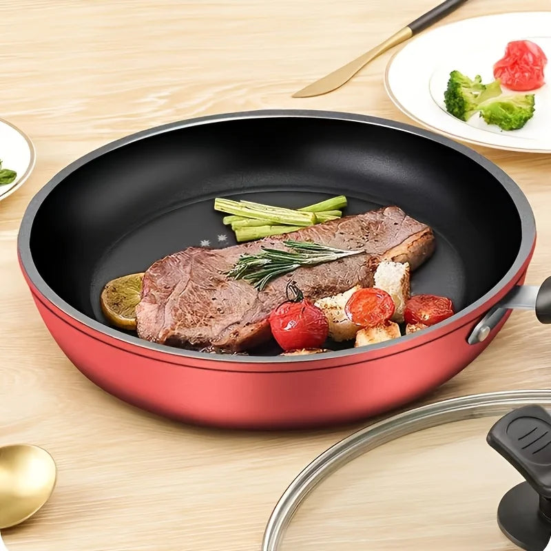 24cm Cast Iron Omelette Pan Nonstick Honeycomb Fry Pan Hot Frying Pans Electric Gas Cooktops Compatible Kitchen Cookware