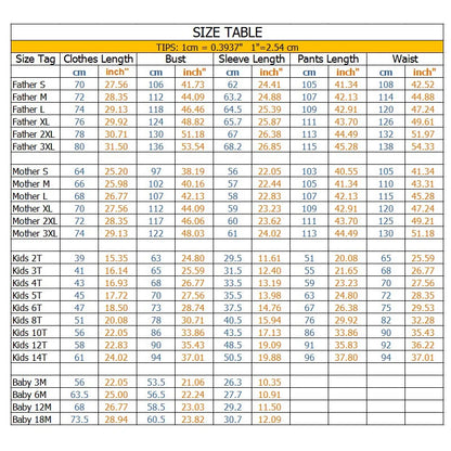 2026 Christmas Family Pajamas Matching Dad Mom And Daughter Xmas Clothes Set Adult Kids Sleepwear For Father Mother Son Outfit