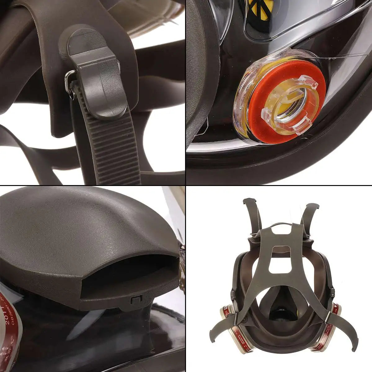 Full face spray protective mask, industrial gas mask respirator, new type 6800 gas mask, mechanical maintenance chemicals.