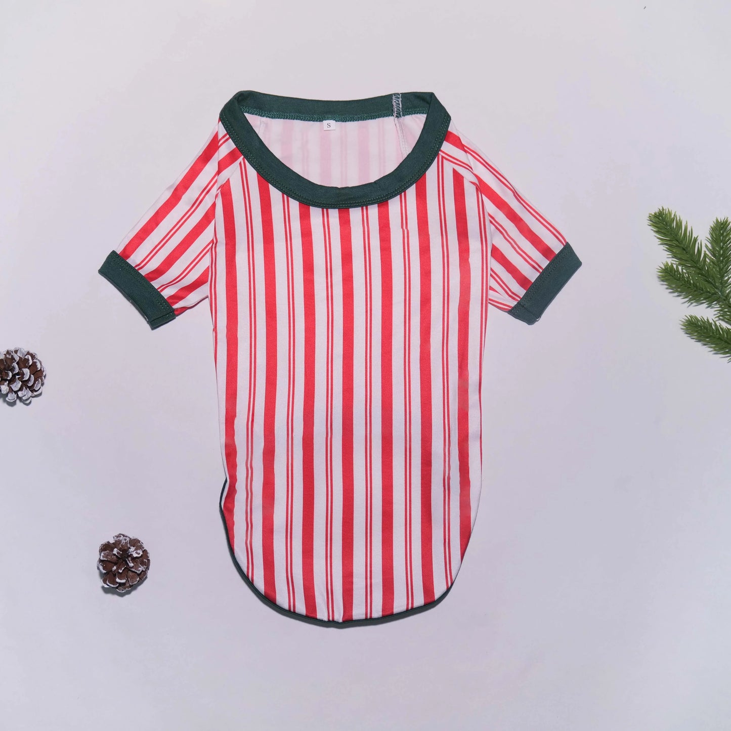 Family Christmas Pajamas Set Striped Print Mother Kids Matching Clothes Button Shirt+Trousers Children Clothing Xmas Look Pijama