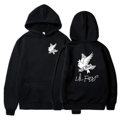 Men's Hoodies Autumn Winter Fashion Lil Peep Printed Trend Sweatshirts Lil Love Women's Plus Fleece Pullover Hip Hop Streetwear