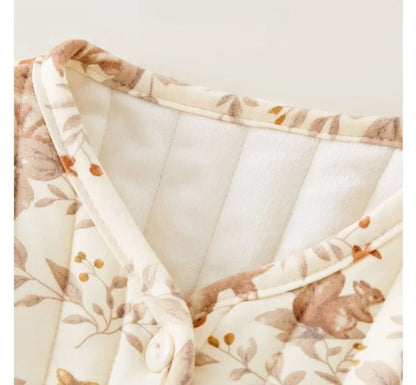 2-6Y Kids Velvet Jacket New Nordic Style Sweet Cotton Coat Babies Autumn Winter Boys Girls Comfortable and Warm Lined jacket