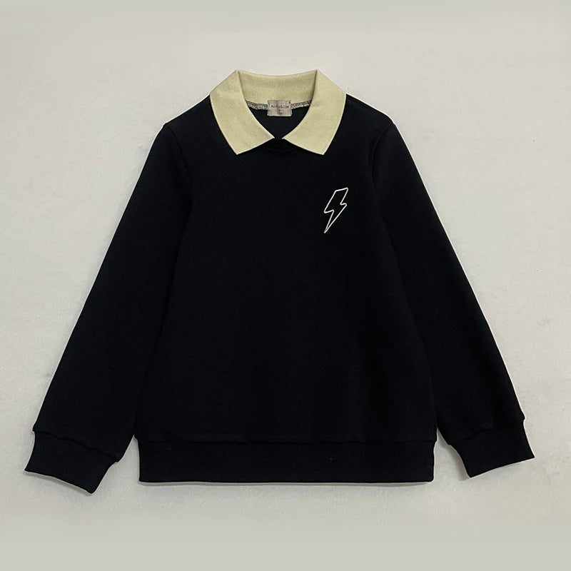 Ali Plus AW25 Cotton Scribbled Collection Baby Toddler Boys Girls Romper Family Matching Clothing