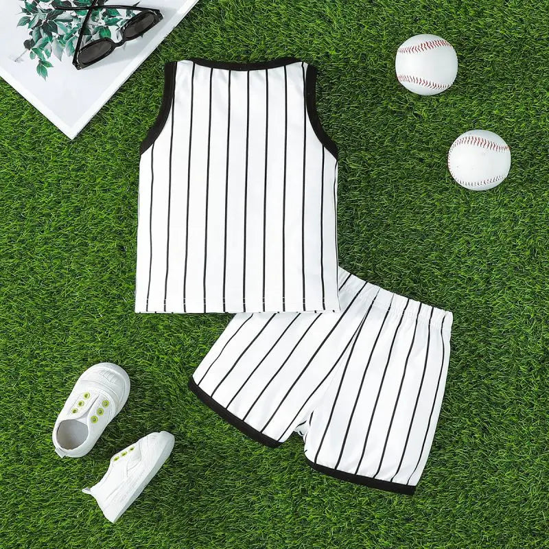 2Pcs Children's Summer Basketball Sets Quick-drying Suits Boys Girls Sport Vest+Shorts Teen Casual Sleeveless Outfits