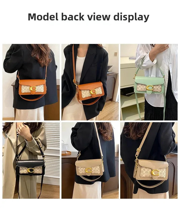 Retro Crossbody Bag Casual Single Shoulder Bag Outdoor Travel Handbag Women's Fashion Trendy Bag Versatile Handbag