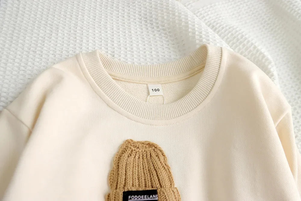 Family Matching Outfits Mom Dad and Son Sweatshirts Newbonr Bodysuit Mother Daughter Girl Same Tops and Plaid Skirts Clothes Set