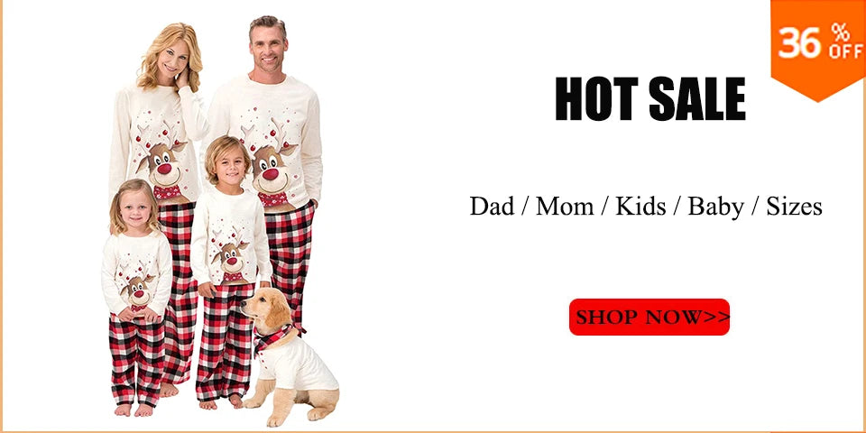 2025 Family Matching Christmas Pajamas Adult Kids Baby Xmas Outfits Mother And Daughter Father Son Family Look Pyjamas Clothes