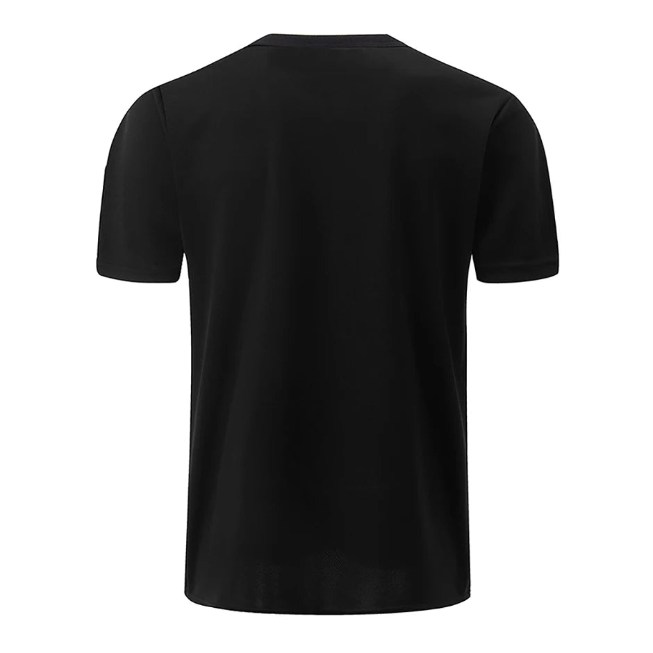 2/4 Pcs Men's Summer Quick-drying Mesh Color Short-sleeved T-shirt Young and middle-aged loose plus size fitness running Joker T