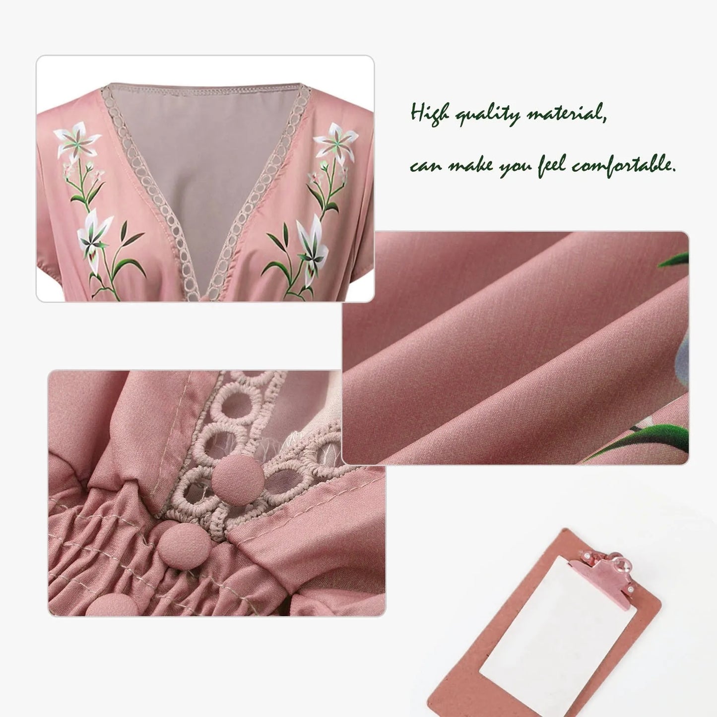 Beach Boho Dress Women Ruffled V-Neck Floral Vintage High Waist A-Line Long Dress Sleeveless Lace Up Jacquard Maxi Sundress