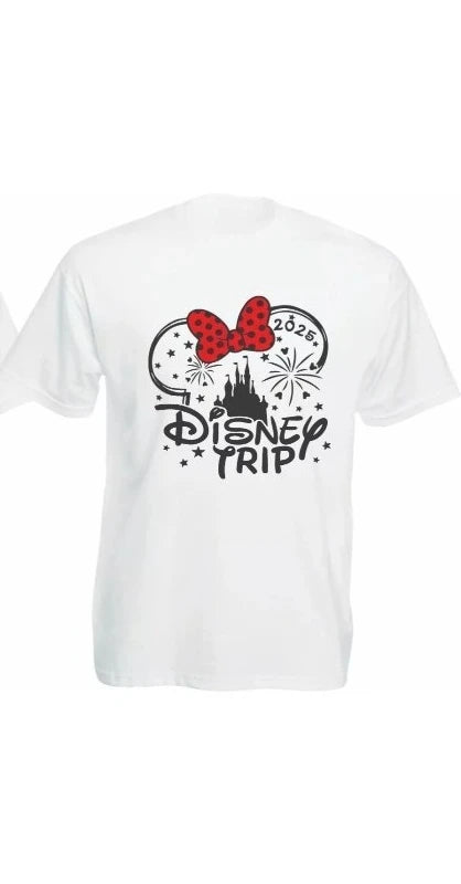 2025 Summer Personalized Disney Trip 2025 T-Shirts Disney 2025 Family Matching Unisex Tee