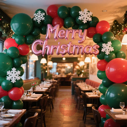 5-20pcs Merry Christmas Balloon Arch Santa Decor Ballon Supplies For Xmas Birthday New Year Party Home Garden Party Decor