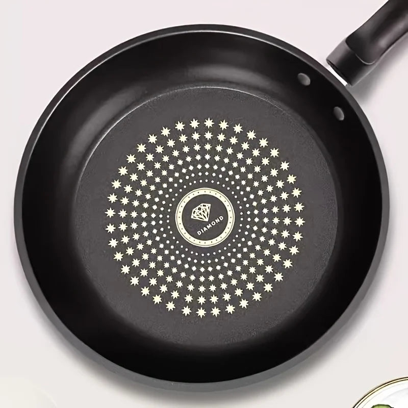 24cm Cast Iron Omelette Pan Nonstick Honeycomb Fry Pan Hot Frying Pans Electric Gas Cooktops Compatible Kitchen Cookware