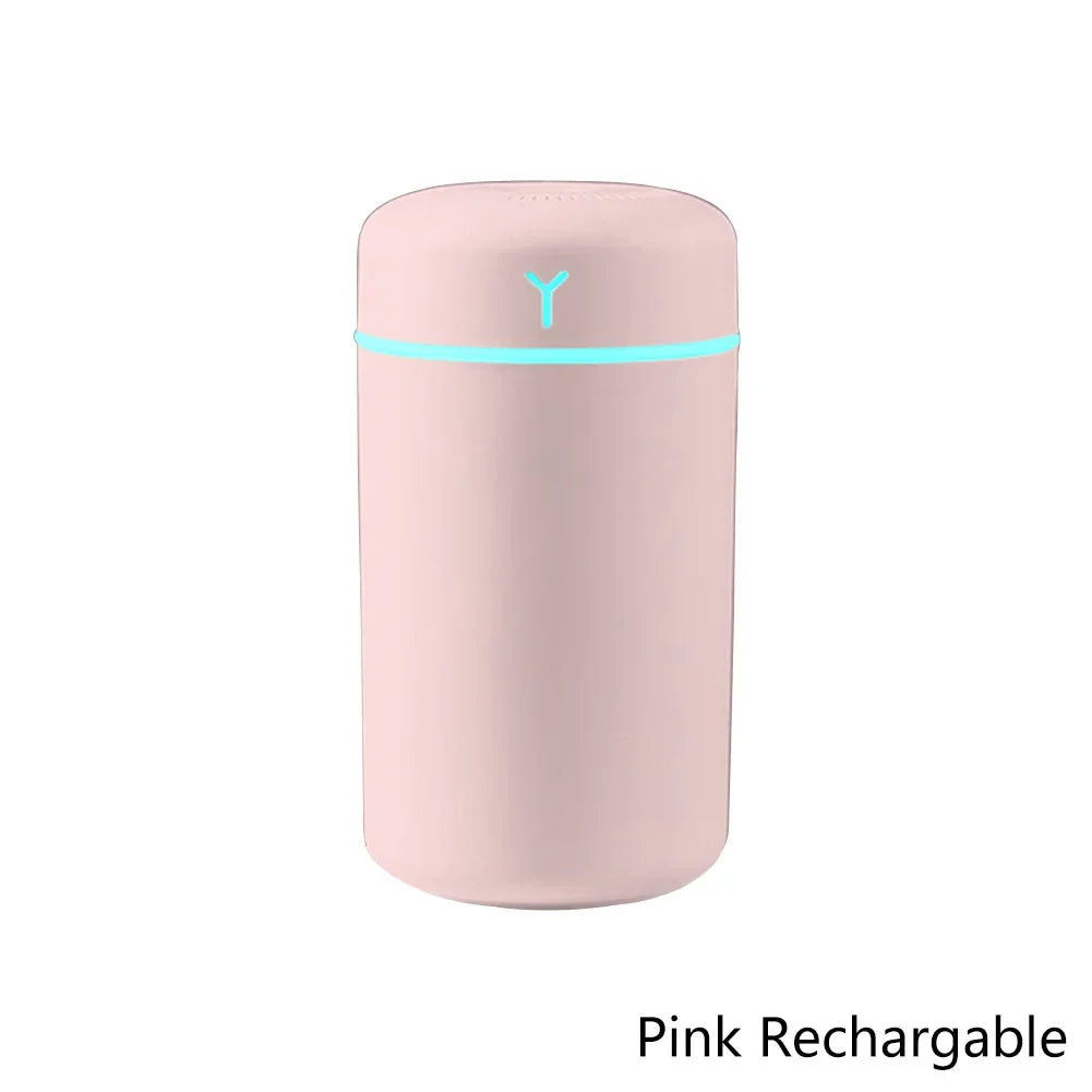 Portable Air Humidifier Essential Aroma Oil humidificadores Home Car Cool Mist Sprayer Fragrance Purifier perfume Diffuser 420ML