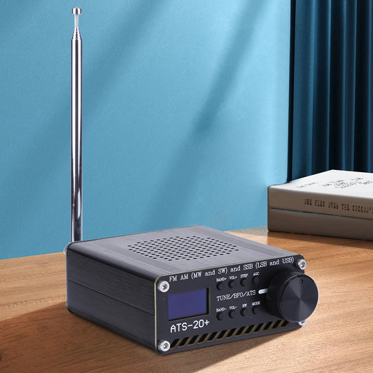 ATS 20 Si4732 Portable Handheld Radio Recorder Full Band Receiver with 0.96 Inch OLED Screen FM AM MW SW SSB LSB USB