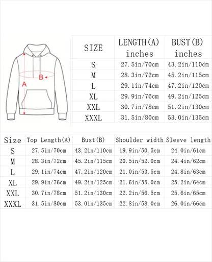 【M-8XL Hoodies】Men Oversized Fashion Loose Anime Crayon Shinchan Print Long Sleeve Couple Clothes
