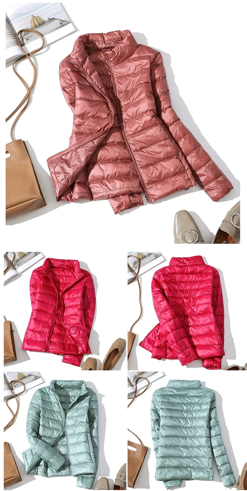 Ultra Light Down Jacket 2025 New Parkas basic Winter jackets Female Women velvet hooded Coats autumn Down Jacket Womens Outwear