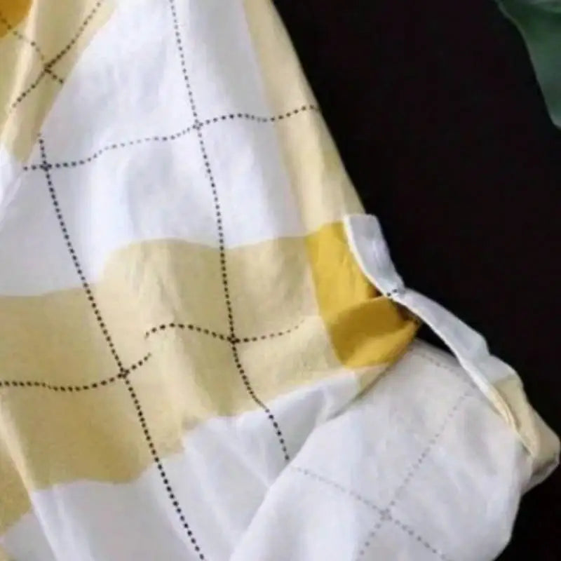 2025 Fall Fashion Plaid Shirt - Women's Plus Size Long Sleeve Top | Loose Elegant Casual Blouse | Oversized Shacket Style