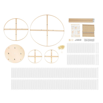 3-Tier/4-Tier Gold Crystal Flower Stand Electroplated Iron Freestanding for Wedding Party Event Decoration