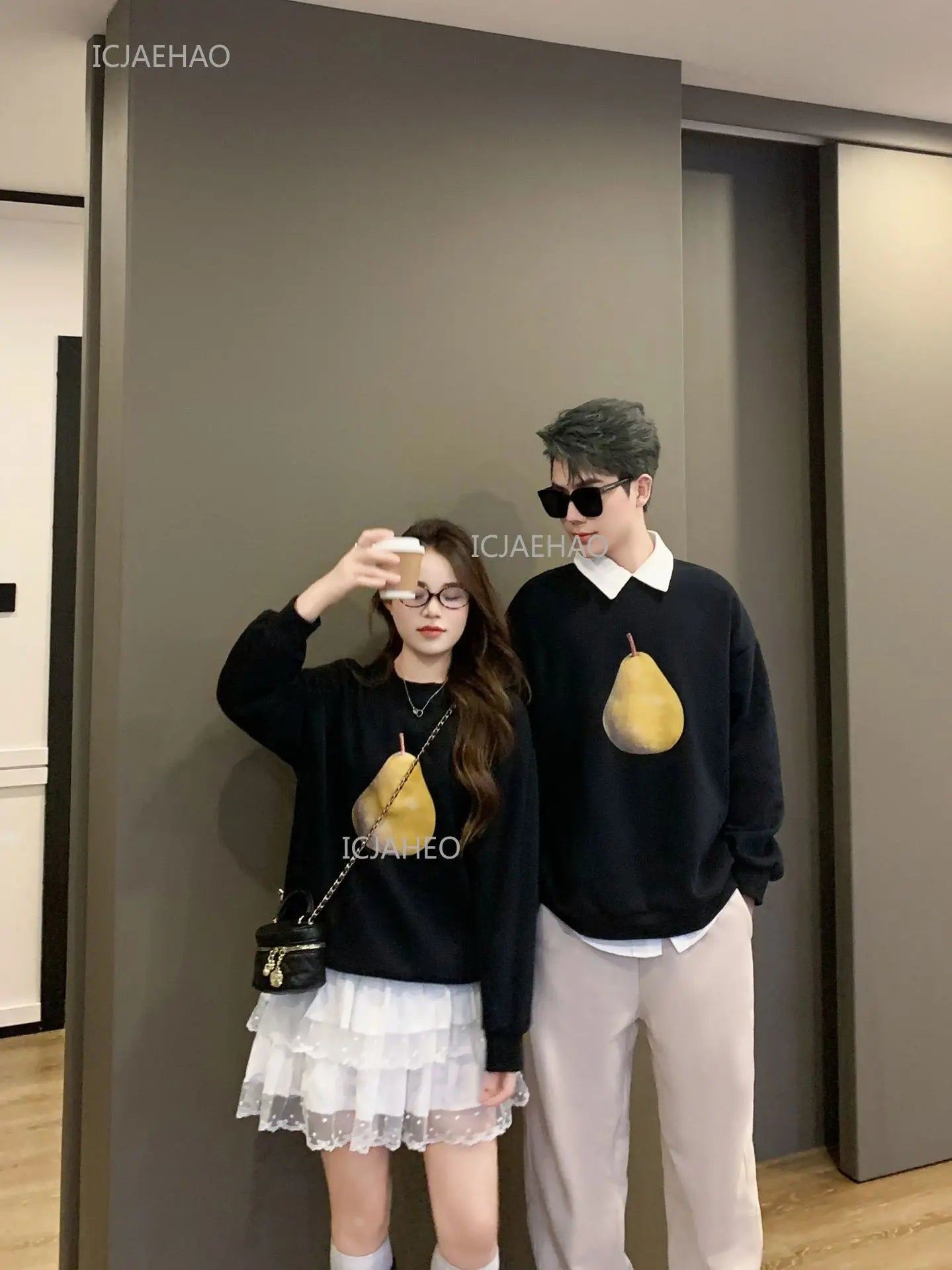 Black Family Matching Outfit New Mom and Daughter Dad and Son Casual Wear Boys Girls Kids Clothing Set Spring Autumn Clothes