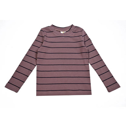 AA-Velour and striped layered set kids clothes sibling matching girl dress boys top baby romper v neck children family matching