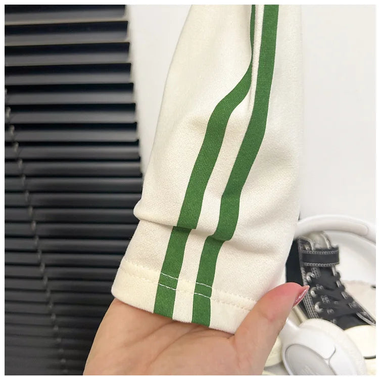 Children's Suit New Short-sleeved Top + Shorts 2-piece Striped T-shirt Summer Baby Clothes Korean Style Children's Clothing