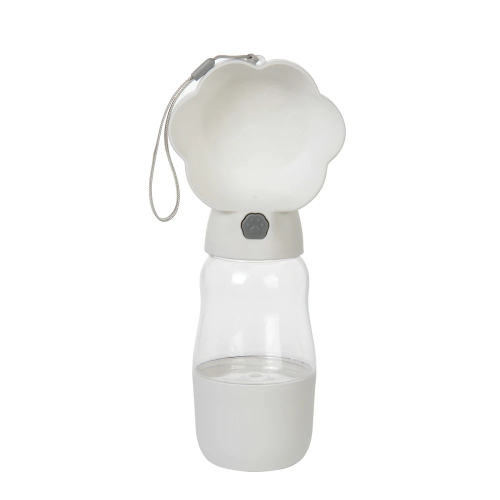 Portable Dog Water Bottle for Small Large Dogs Cats Leakproof Puppy 2 in 1 Water Food Container Chihuahua Bulldog Pet Supplies