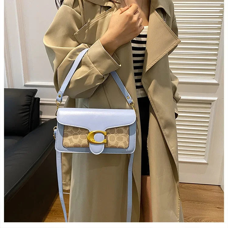 Retro Crossbody Bag Casual Single Shoulder Bag Outdoor Travel Handbag Women's Fashion Trendy Bag Versatile Handbag