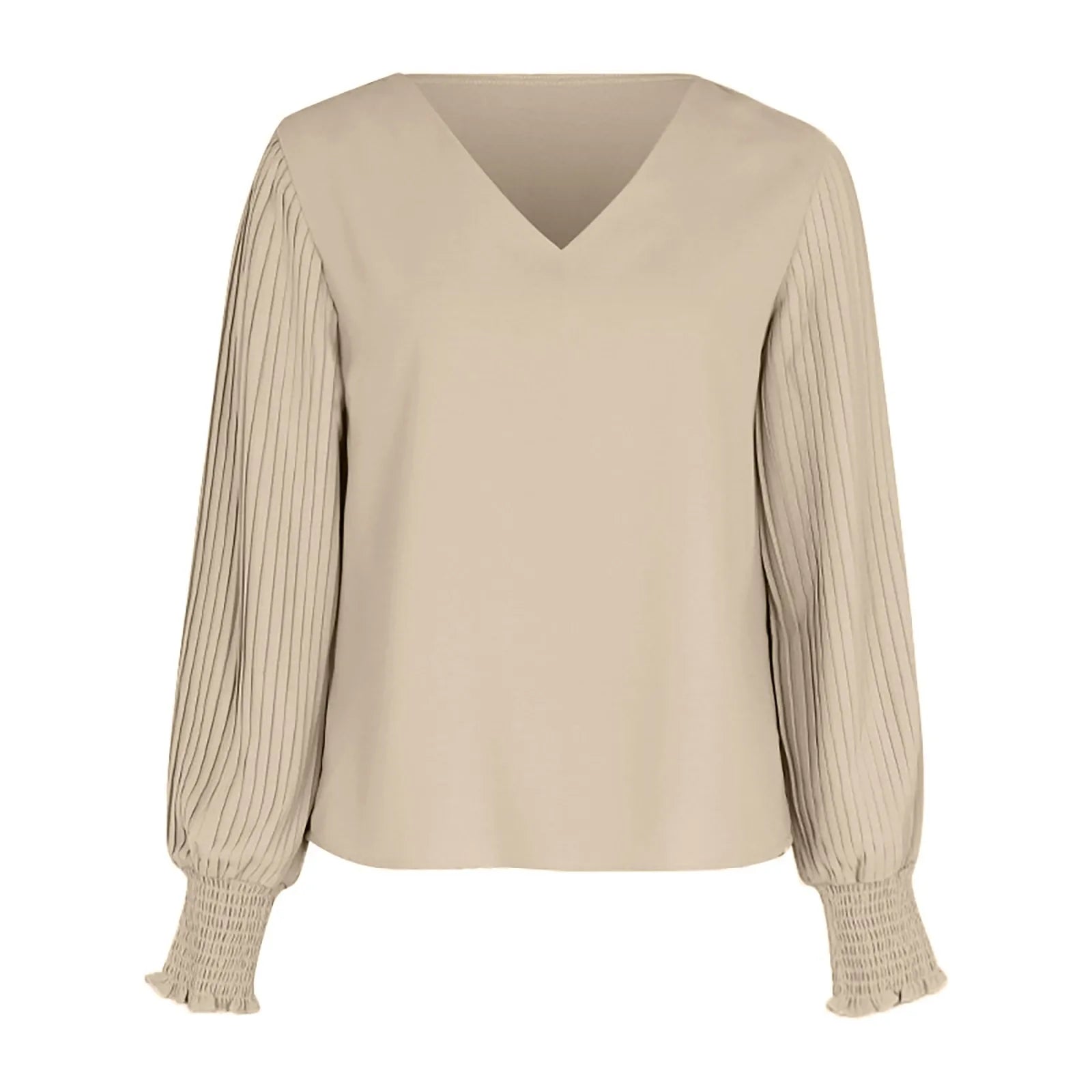 Blouses For Women Business Casual Women'S V Neck Tops Sleeve Chiffon Blouse Casual Elegant Loose Plain Ropa De Mujer Ofertas