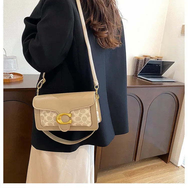 Retro Crossbody Bag Casual Single Shoulder Bag Outdoor Travel Handbag Women's Fashion Trendy Bag Versatile Handbag