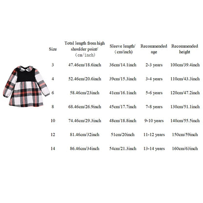 Ali-Plus family clothes set black cotton Mousse cashme plaid girl dress vest shirt black mock neck top plaid for autumn children