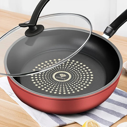 24cm Cast Iron Omelette Pan Nonstick Honeycomb Fry Pan Hot Frying Pans Electric Gas Cooktops Compatible Kitchen Cookware