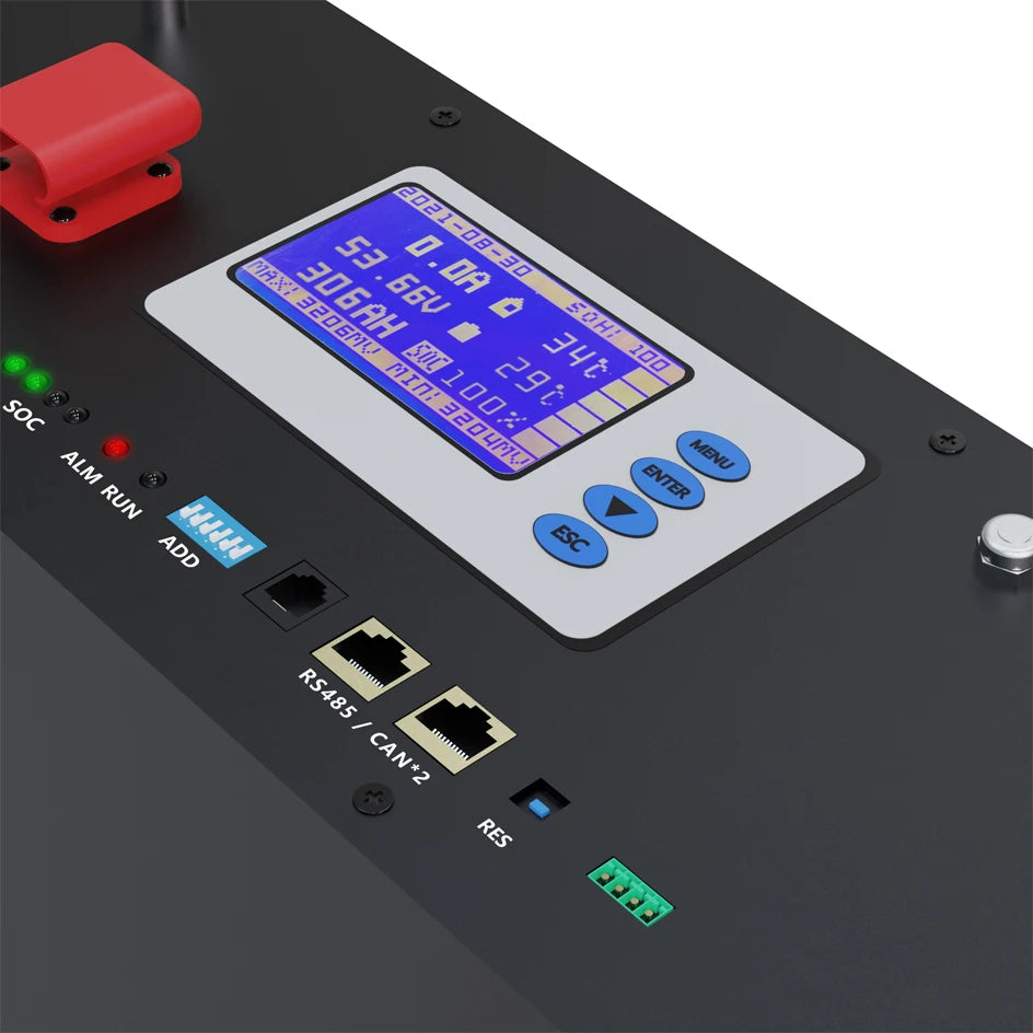 LiFePO4 48V 300Ah 15Kwh Battery Pack 6000 Cycles 51.2V BMS 100Ah 120Ah 150Ah 200Ah Solar Energy Storage Lithium Battery EU STOCK