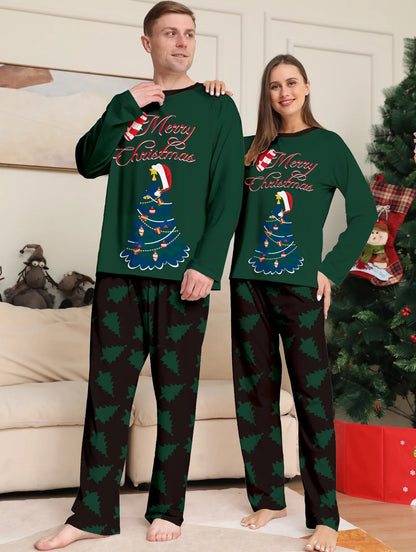 2025 Family Matching Christmas Pajamas Adult Kids Baby Xmas Outfits Mother And Daughter Father Son Family Look Pyjamas Clothes