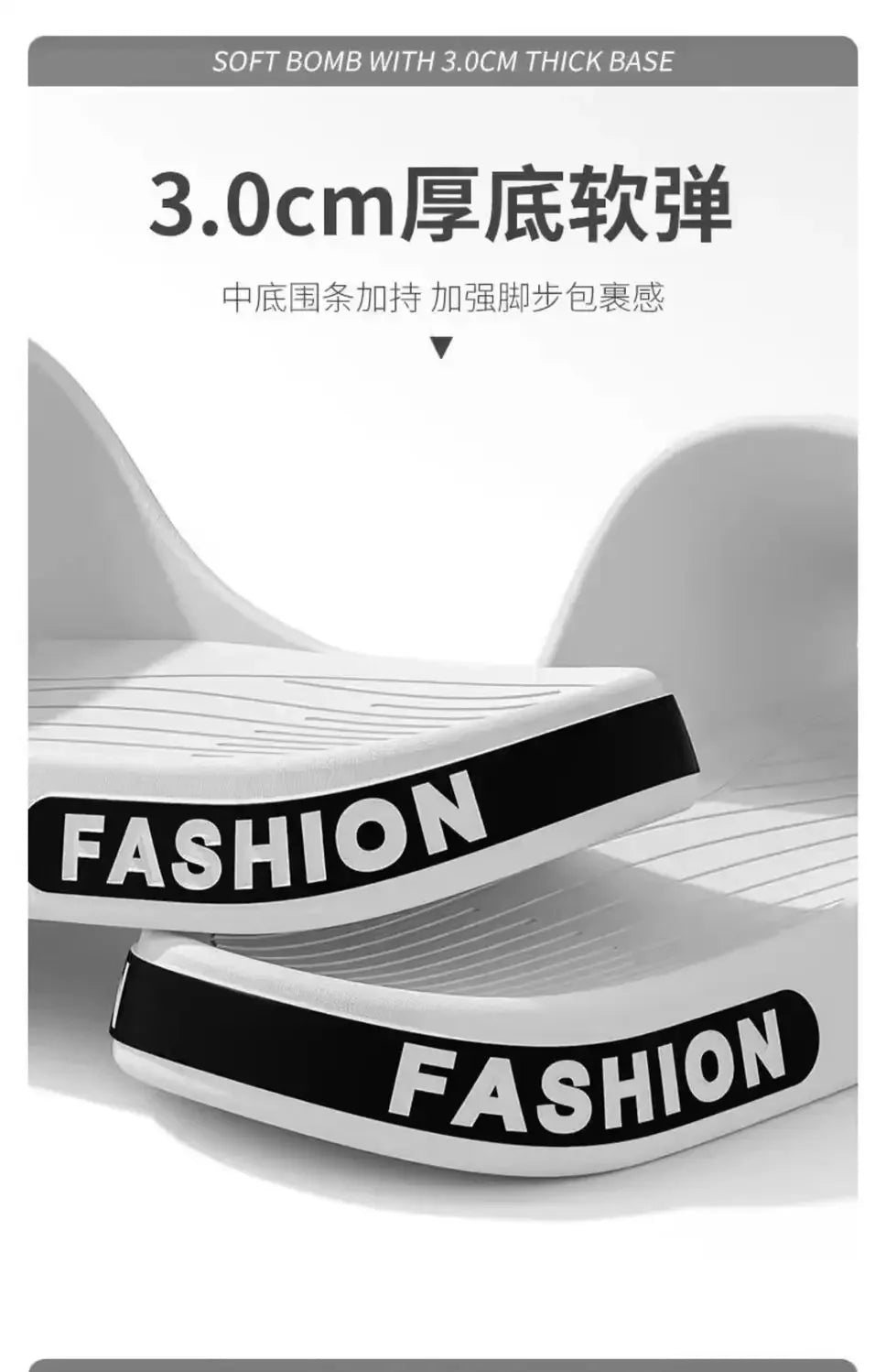New 2025 Slippers for Men Slipper Thick Bottom Super Soft Men's Shoe Wearing Outside Flip Flop Sandals House Shoes Odorless Feet