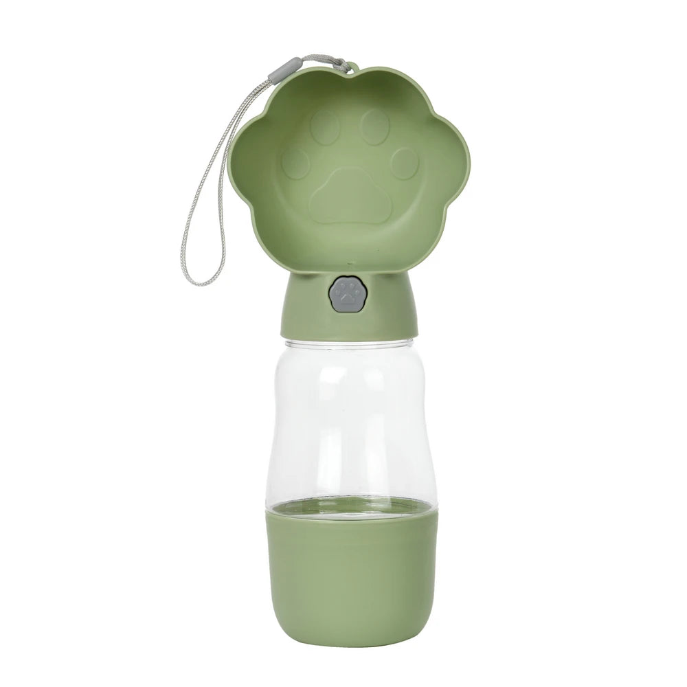 Portable Dog Water Bottle for Small Large Dogs Cats Leakproof Puppy 2 in 1 Water Food Container Chihuahua Bulldog Pet Supplies