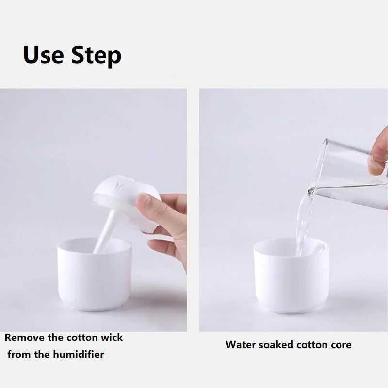 USB Mini Air Humidifier Baby Room 250ML  Aroma Essential Oil Diffuser Car Ultrasonic Mute Mist Maker Diffuser LED Color Lamp