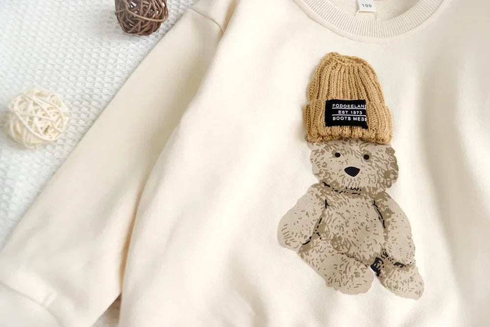 Family Matching Outfits Mom Dad and Son Sweatshirts Newbonr Bodysuit Mother Daughter Girl Same Tops and Plaid Skirts Clothes Set