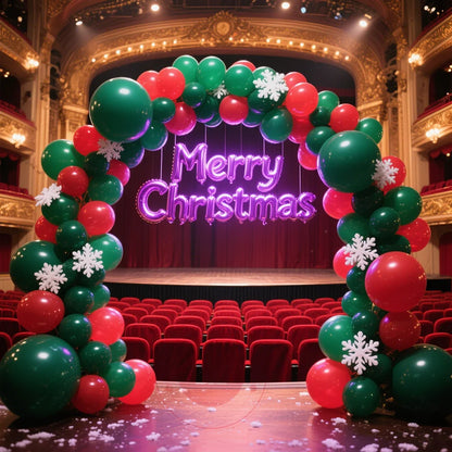 5-20pcs Merry Christmas Balloon Arch Santa Decor Ballon Supplies For Xmas Birthday New Year Party Home Garden Party Decor