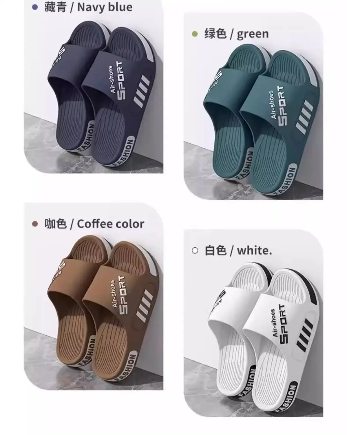 New 2025 Slippers for Men Slipper Thick Bottom Super Soft Men's Shoe Wearing Outside Flip Flop Sandals House Shoes Odorless Feet
