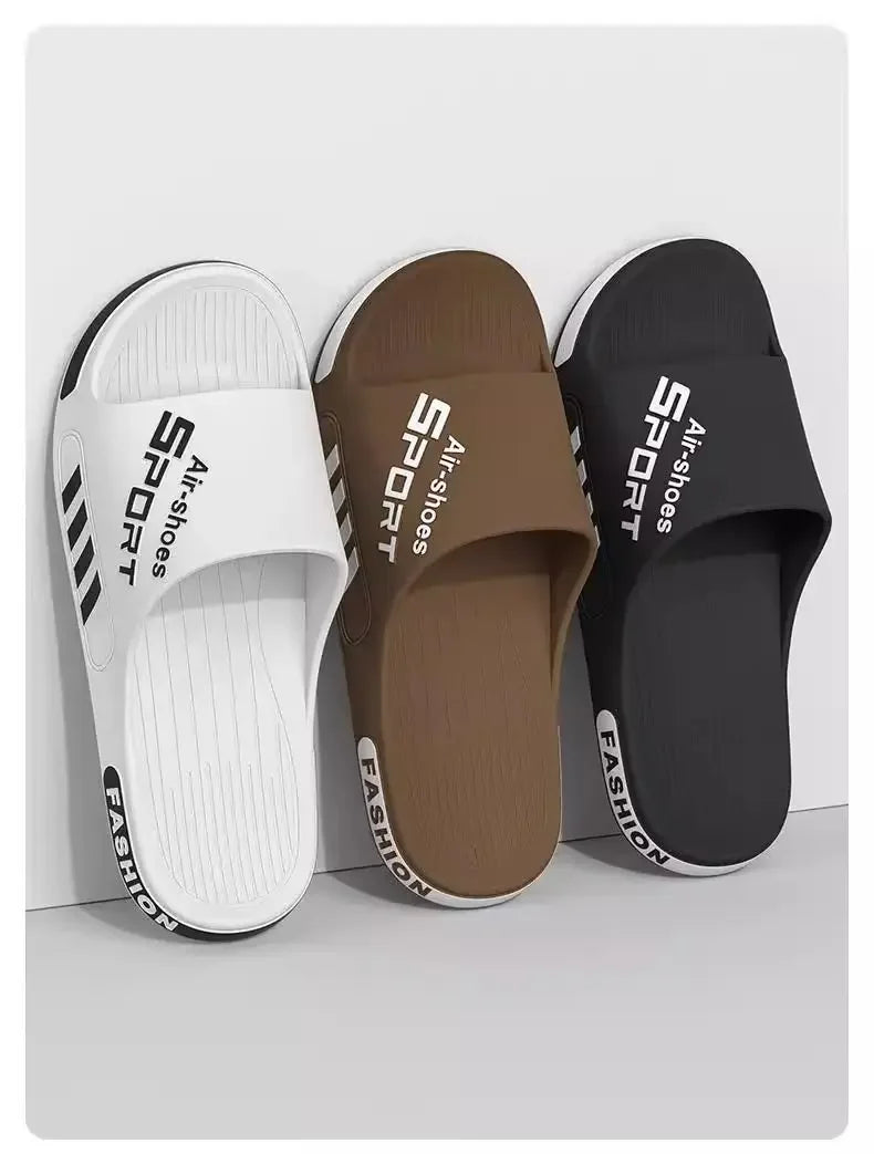 New 2025 Slippers for Men Slipper Thick Bottom Super Soft Men's Shoe Wearing Outside Flip Flop Sandals House Shoes Odorless Feet