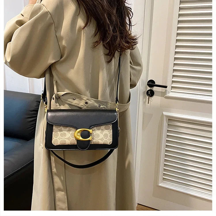 Retro Crossbody Bag Casual Single Shoulder Bag Outdoor Travel Handbag Women's Fashion Trendy Bag Versatile Handbag