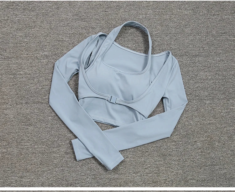 Hanging Neck Yoga Suit Slimming Sports Workout Women Sexy Outdoor Tennis Tops Underwear