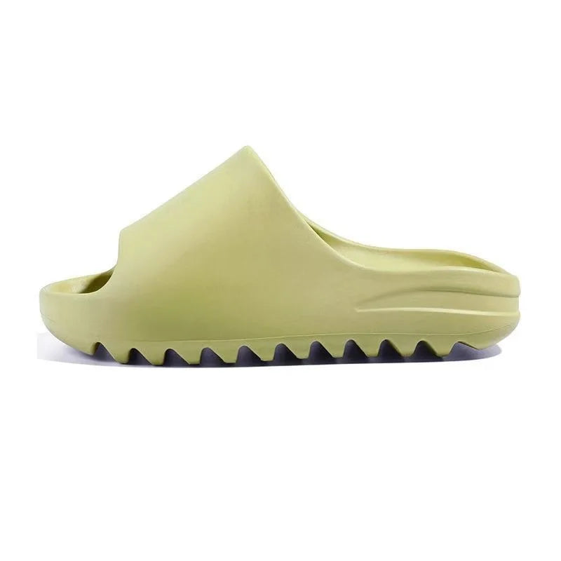Summer Slippers Men Women Indoor Eva High Soft Bottom Sandals Open Toe Trend Slides Light Beach Shoes Slippers