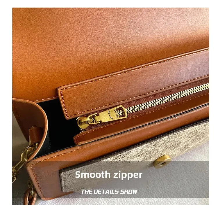 Retro Crossbody Bag Casual Single Shoulder Bag Outdoor Travel Handbag Women's Fashion Trendy Bag Versatile Handbag
