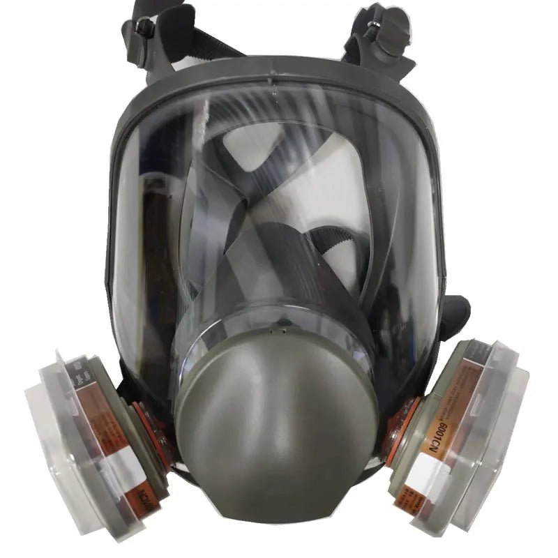 Fog-Proof 6800 Full Face Gas Mask Respirator Sets Industrial Painting Spraying Respiration Safety Work Protective Respirador